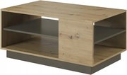 STOLIK KAWOWY MARCO DĄB ARTISAN + SZARY GRAFIT nowoczesne wyposażenie