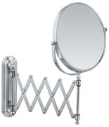 WENKO 3656241100 - Lustro kosmetyczne TELESCOPE DELUXE 23x38 cm, chrom błyszczący