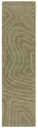 Wełniany chodnik tkany ręcznie w kolorze khaki 60x230 cm Mesmerise Sage – Flair Rugs