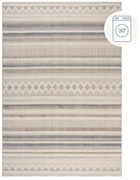 Szarobeżowy dywan odpowiedni do prania 116x170 cm Everette – Flair Rugs