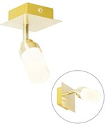 Nowoczesny reflektor łazienkowy mosiądz IP44 - Japie