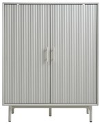 Szara szafka 100x125x40 cm Palma – Unique Furniture