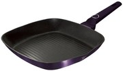 Fioletowa aluminiowa patelnia grillowa C9-M01
