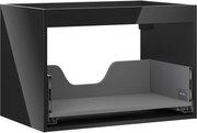 Mexen Box-A korpus szafki podumywalkowej 70 cm, 1 szuflada, czarny połysk - 91AX0-0700-470-1-70