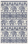 Niebieski dywan odpowiedni do prania 120x180 cm Elephant – Mila Home