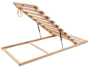 Stelaż sztywny z podnoszeniem od nóg HOVDEN 90x200 cm