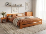 Łóżko Laura 120 x 200 cm, olcha Stelaż: Ze stelażem listwowym rolowanym, Materac: Materac Sommera