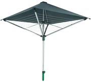 Ogrodowa suszarka na pranie w kolorze srebra 40 m LinoProtect 400 – LEIFHEIT