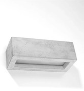 Kinkiet VEGA 30 betonowy SOLLUX  LIGHTING