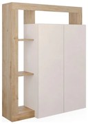 Komoda LENOR kaszmir/brąz