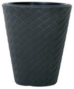 Donica ogrodowa ⌀30 cm Matuba antracyt PROSPERPLAST