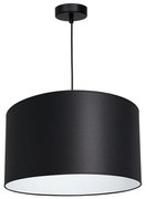 Lampa wisząca ARDEN 1xE27/60W/230V pr. 40 cm czarno-biała