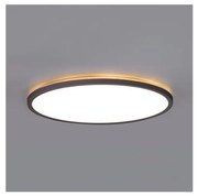 LED lampa łazienkowa NIVERA LED/18W/230V IP54 Ø30 cm czarna + DO