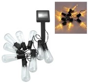 LED Łańcuch solarny EDISON 10xLED/1,2V 3,8 m IP44