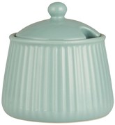 Ceramiczna cukiernica MYNTE GREEN TEA zielona