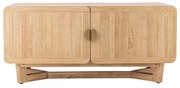 Komoda z litego drewna kauczukowego w naturalnym kolorze 120x55x45 cm Serrone – Bloomingville