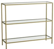 Regał metalowy D101, złoty