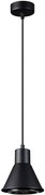 Czarna lampa wisząca loft stożek - S170 F3-L87
