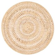 Rattanowa mata stołowa ø 36 cm – Tiseco Home Studio