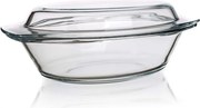 Simax Naczynie szklane owalne z pokrywką 3,6 l