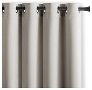 Beżowa zasłona częściowo zaciemniająca (dimout) 140x270 cm Kierra – Restilo