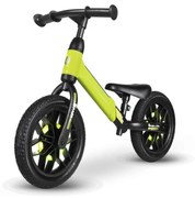 QPlay - Rowerek do pchania z LED jasny na kółkach SPARK zielony