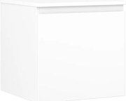 Mexen Orio szafka łazienkowa podumywalkowa 50 cm z blatem, 1 szuflada, biała mat - 91A10-05047-1-BFC01