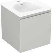 Mexen Orio szafka łazienkowa 45 cm z umywalką Vela, 1 szuflada, szara mat/biała mat - 91A10-04547-1-BF62-W23M01