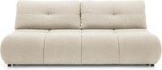 Masseno Sofa CORSO z funkcją spania i pojemnikiem na pościel, Rozkładana sofa - Beżowy, NOW OR NEVER 03