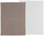 Bawełniane ścierki zestaw 2 szt. 50x70 cm Line – Södahl
