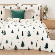 4Home Pościel mikroflanela Serene Forest, 160 x 200 cm, 70 x 80 cm