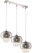 Potrójna lampa wisząca z kryształkami - 8X S001 P8-C32