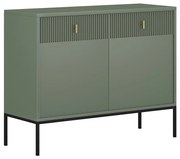 Komoda SUE zielona/czarna