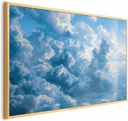 Plakat Ocean w powietrzu 30x21 cm z ramą złotą bez marginesu ARTGEIST B