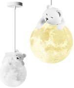 LAMPA SUFITOWA WISZĄCA WHITE BEAR APP1597-1CP