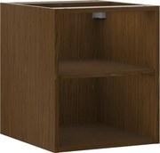 Mexen Box-A szafka otwarta z półką 40 cm, orzech - 91AX2-0400-470-0-86