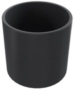 Umywalka betonowa nablatowa okrągła bez otworu na baterię 41 x 40 cm BENE | różne kolory : Kolor - Czarny