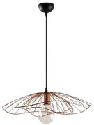 Lampa wisząca w kolorze miedzi ø 50 cm Tel – Opviq lights