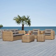 Zestaw mebli ogrodowych z technorattanu Annabelle cappuccino PATIO