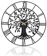 Zegar ścienny Vita - Black - 1, 41 x 41 cm