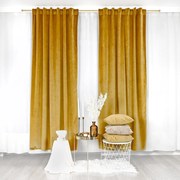 Miodowa zasłona Werona z weluru