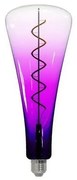 LED Żarówka FILAMENT SHAPE T110 E27/5W/230V 1800K fioletowa