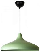 Lampa wisząca na lince VULCANO 1xE27/40W/230V zielona