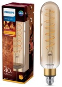 LED Żarówka ściemnialna VINTAGE Philips T65 E27/6,5W/230V 2000K