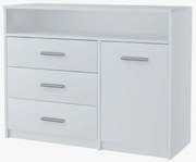 Biała komoda z szufladami D5-K68