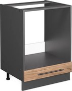 Szafka kuchenna złoty dąb energetyczny 60x51.6x82 fame-line