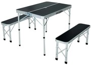 Czarny 3 częściowy komplet mebli kempingowych Z3-R76