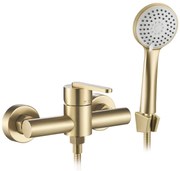 Bateria prysznicowa REA Ontario ZŁOTA SZCZOTKOWANA