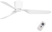 FARO 33471N - Wentylator sufitowy PEMBA biały + pilot zdalnego sterowania