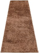 Ciemnobrązowy chodnik włochacz na metry G4-B20